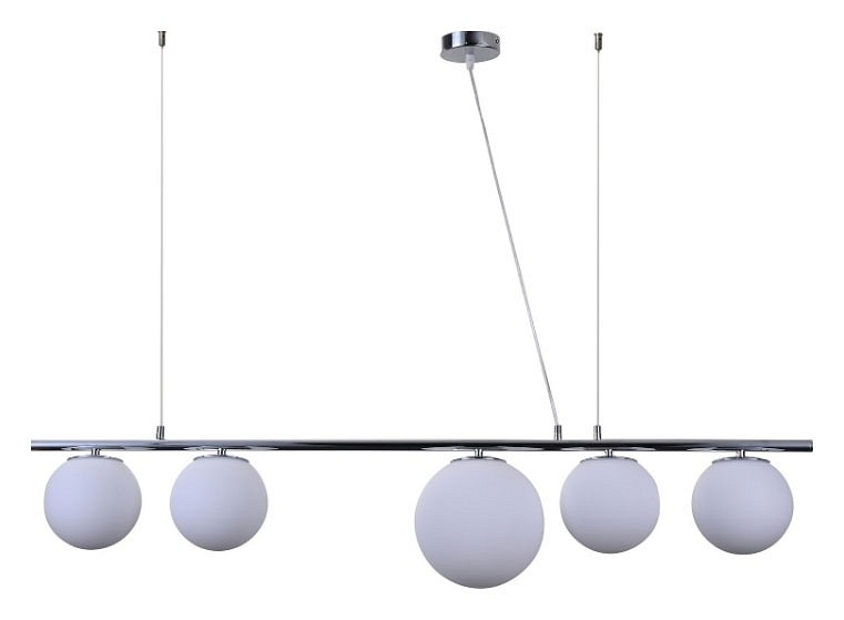 Подвесной светильник LUMINA DECO Baristica LDP 6012-5 CHR+WT