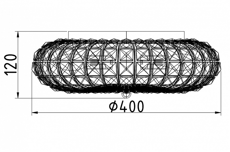 Накладной светильник Maytoni Broche DIA902-04-N