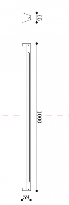 Наземный низкий светильник Maytoni Edge O415FL-L15B3K