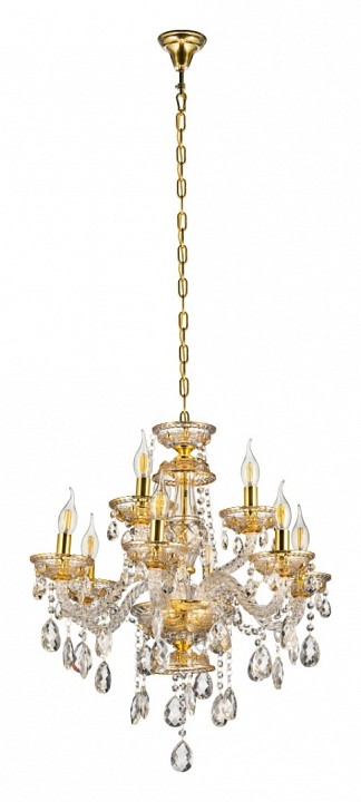 Подвесная люстра LUMINA DECO Eliza LDP 7025-6+3 GD