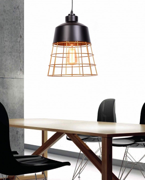 Подвесной светильник LUMINA DECO Bagsy LDP 7933 BK
