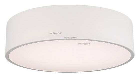 Накладной светильник Arlight SP-TOR-PILL-R400-25W Warm3000 (WH, 120 deg) 022103(1)