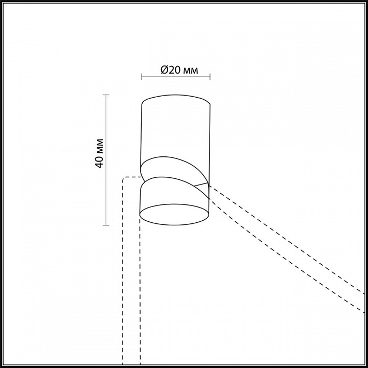 Накладной крепеж Odeon Light Lucas 3898/H