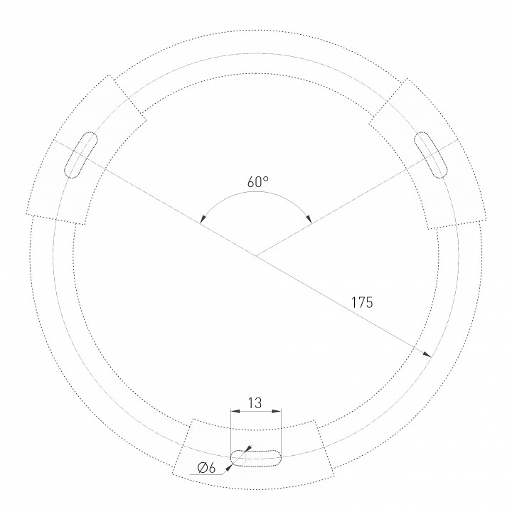 Накладной светильник Arlight RONDO 034812