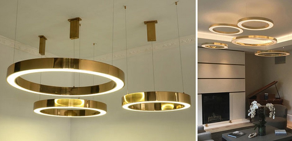 Подвесной светильник Imperiumloft Light Ring Horizontal 40,1454