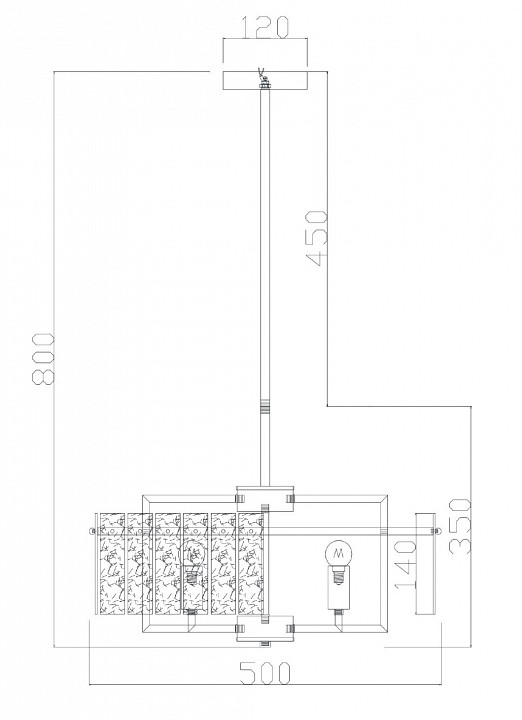 Светильник на штанге Freya Basilica FR5166PL-06N