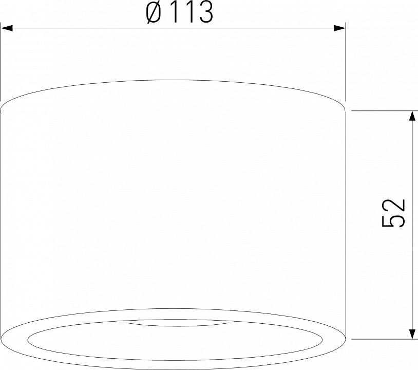 Накладной светильник Elektrostandard Light LED a057472