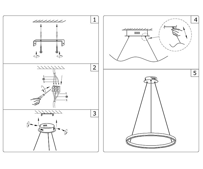 Подвесной светильник Kink Light Тор 08214,19A(3000K)