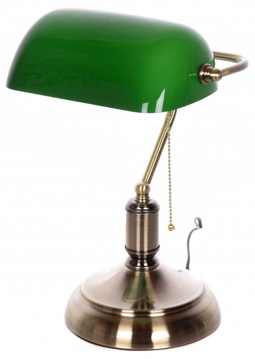 Настольная лампа декоративная LUMINA DECO Banker LDT 305 GR