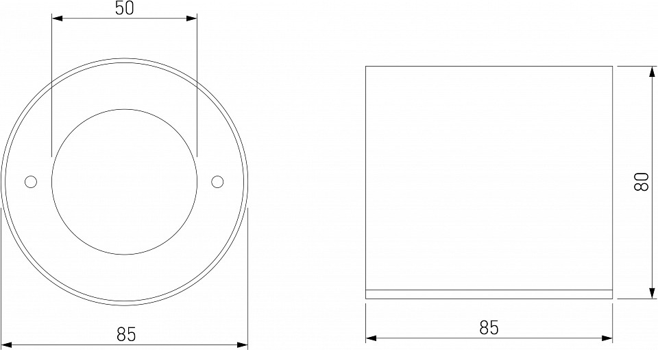 Накладной светильник Elektrostandard Orsa a062935