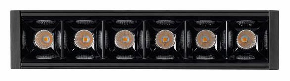 Модульный светильник Arlight CLIP-38-LASER-S171-6W Warm3000 (BK, 36 deg, 24V) 026839