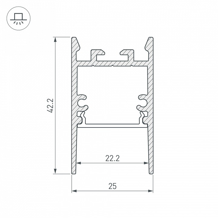 Профиль универсальный Arlight SL-COMFORT 031729