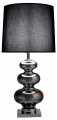 Настольная лампа декоративная LUMINA DECO Briston LDT 303 CHR+BK