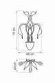 Бра Lightstar Cigno Collo 751657
