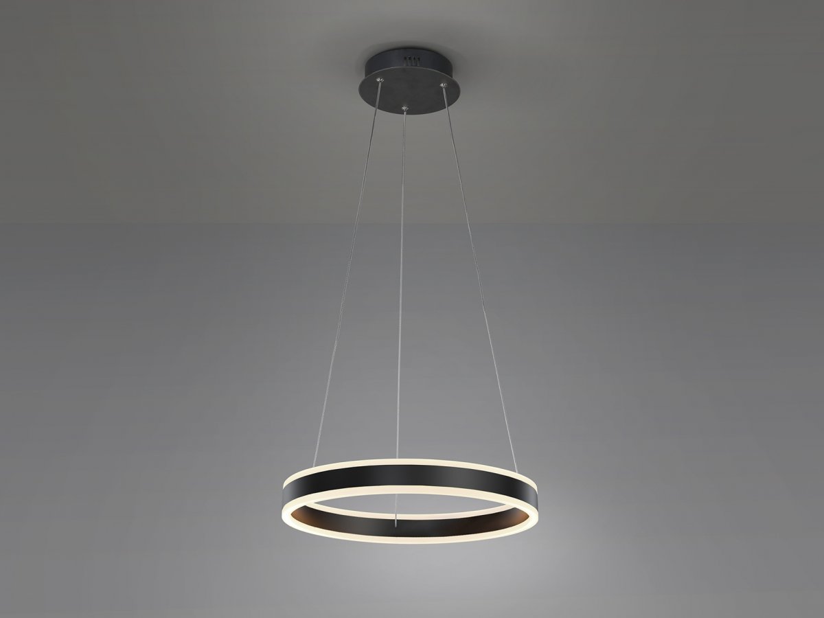 Подвесной светильник Helia Ø50 LED черный матовый