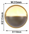 Накладной светильник Favourite Radius 2935-1W