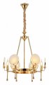 Подвесная люстра LUMINA DECO Montego LDP 8010-6 F.GD