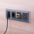 Розетка с заземлением, шторками и 2хUSB, без рамки Werkel W117 7 W1171508