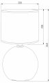 Настольная лампа декоративная TK Lighting Palla 5066 Palla