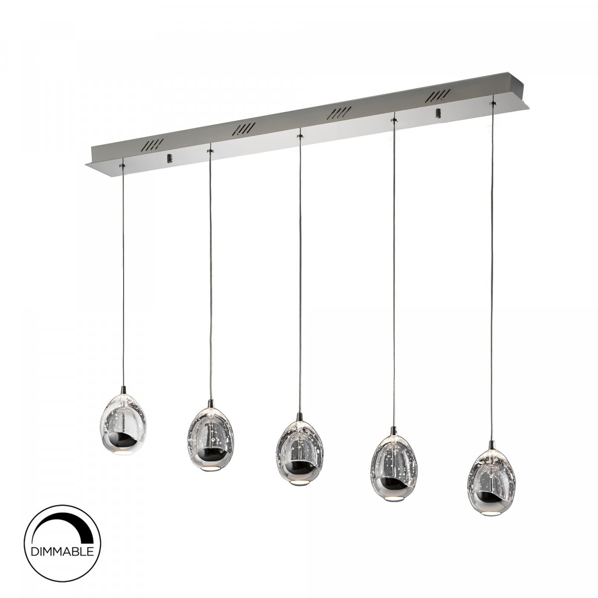 Подвесной светильник Rocio LED 5L хром