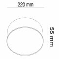 Накладной светильник Maytoni Zon C032CL-L32B4K