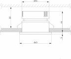 Встраиваемый светильник Elektrostandard Nuta a056781