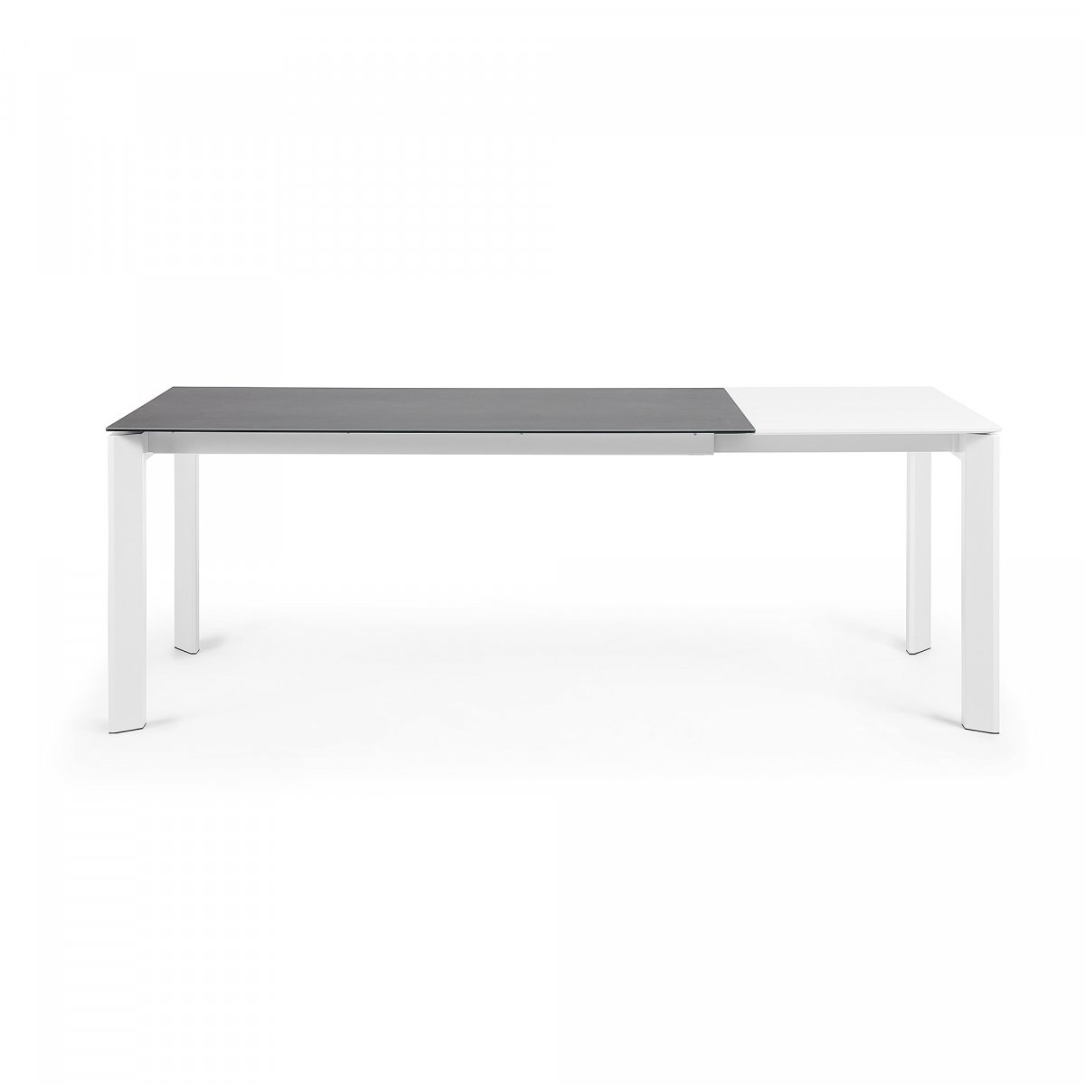 Стол Atta 160 (220) x90 белый керамический
