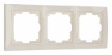 Рамка на 3 поста Werkel Snabb basic слоновая кость W0032003