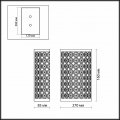 Накладной светильник Odeon Light Soras 2897/1W