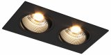 Встраиваемый светильник Denkirs DK3020BВ DK3072-BK