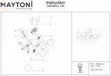 Потолочная люстра Maytoni Dallas MOD545CL-12B