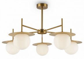 Люстра на штанге Freya Camelia FR5202PL-05BS
