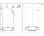 Подвесной светильник Kink Light Тор 08212,19A(3000K)