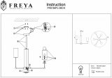 Люстра на штанге Freya Agnes FR5184PL-06CH