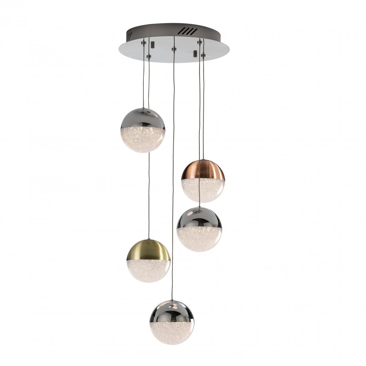 Подвесной светильник Sphere 5L LED Ø33 DIM цветной