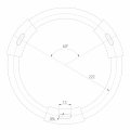 Накладной светильник Arlight RONDO 034819