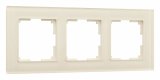 Рамка на 3 поста Werkel Favorit молочный W0031141