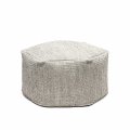Almadraba Пуф серого цвета 100% ПЭТ 60 x 50 см