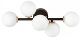 Бра LUMINA DECO Marsiada LDW 6033-5 BK+F.GD