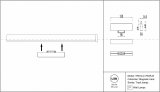 Накладной светильник Maytoni BASIS TR012-2-7W3K-B