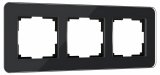 Рамка на 3 поста Werkel Elite черный W0032448