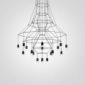 Подвесная люстра Imperiumloft Vibia Wireflow 40,1635