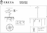 Люстра на штанге Freya Porto FR5104PL-08BS3
