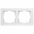 Рамка на 2 поста Werkel Stark WL04-Frame-02-white