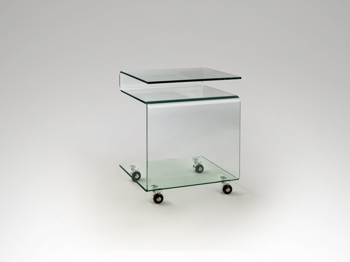 Столик на колесиках Glass