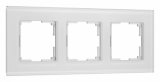 Рамка на 3 поста Werkel Senso белый soft-touch W0033101