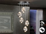 Люстра Rocio LED 5L DIM хром