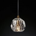 Подвесной светильник Imperiumloft Rh Boule De Cristal Single Rod Pendant Brass 40.1543