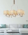 Подвесная люстра LUMINA DECO Liniano LDP 17100-6 CHR
