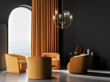 Люстра на штанге Maytoni Arco MOD223PL-06BS